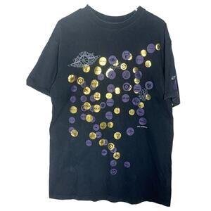 Air Jordan T Shirt Mens Size Xl black Graphic Air Jordan embroidery jump man